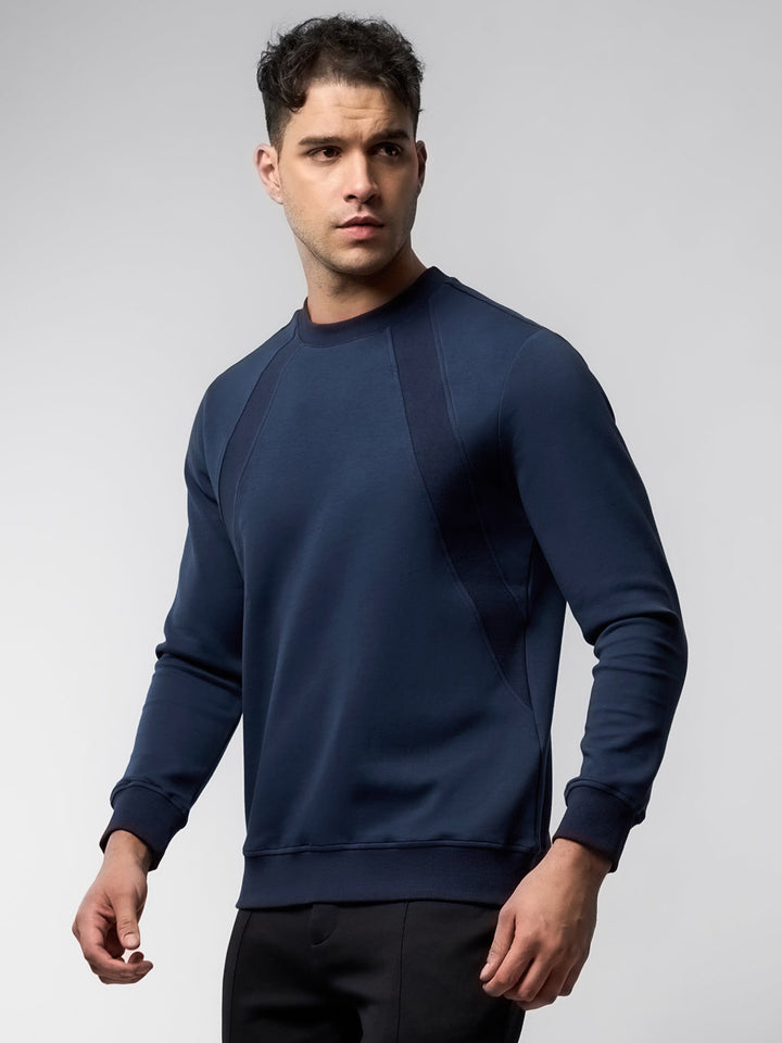 Weekend Performance Sweatshirt And Wide Leg Pants Set