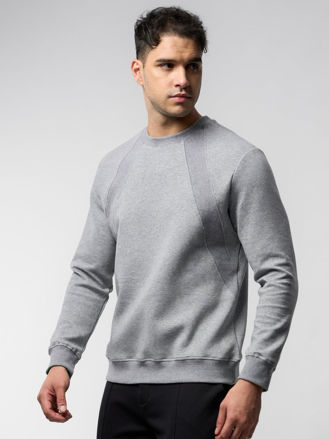 Weekend Performance Sweatshirt And Wide Leg Pants Set