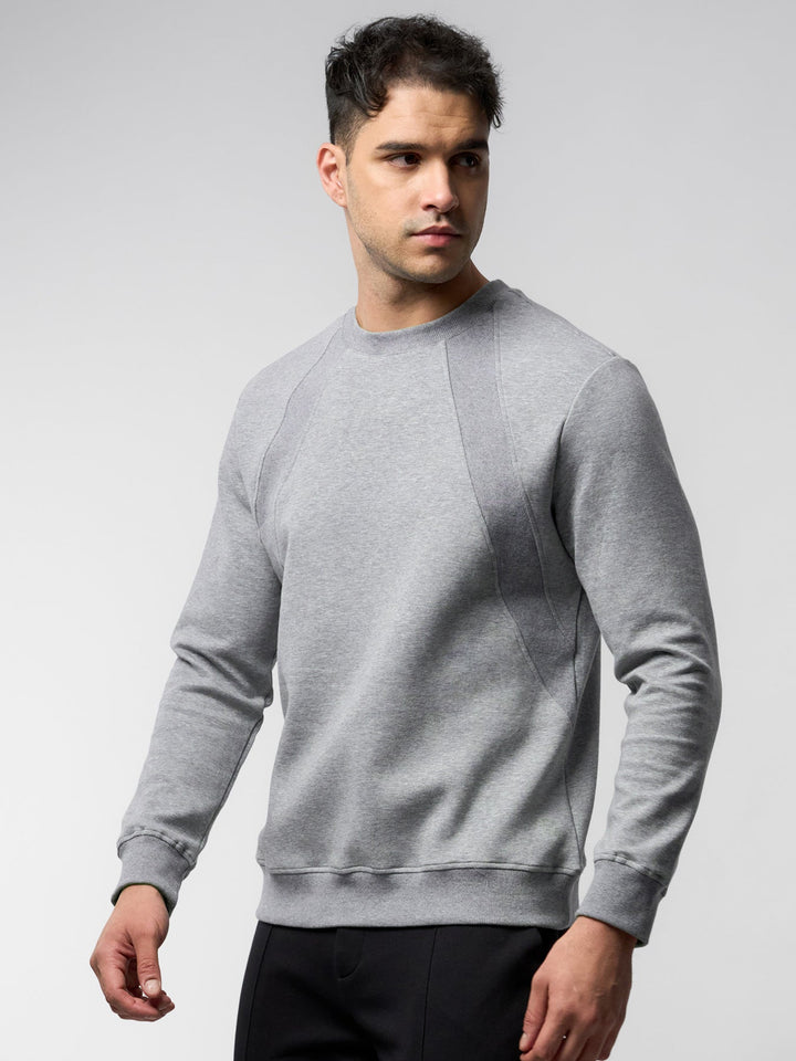 Weekend Performance Sweatshirt And Wide Leg Pants Set
