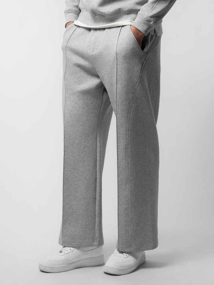 Weekend Performance Sweatshirt And Wide Leg Pants Set