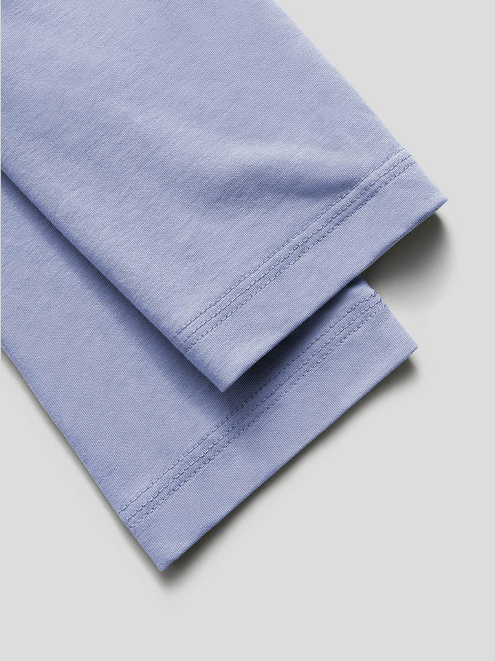 StaySmooth Long Sleeve Curve Hem Tee: Slim Fit