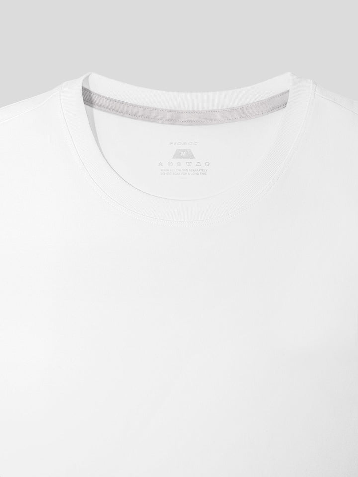CloudWear 2.0 Split-Hem Short Sleeve Tee: Classic Fit