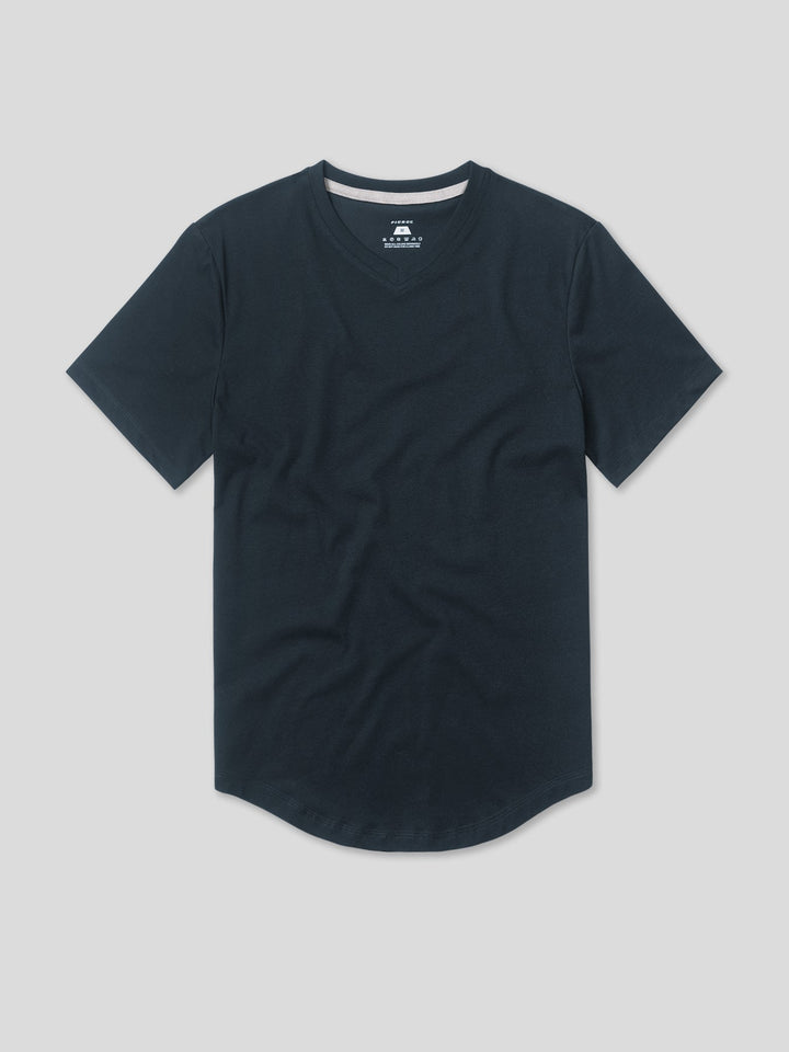 StayCool 2.0 V-neck Elongated Tee: Slim Fit