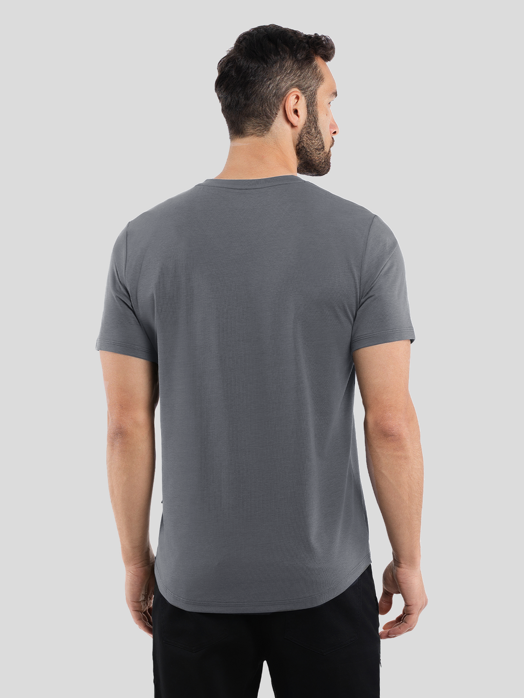 StayCool 2.0 V-neck Curve-Hem Tee: Classic Fit