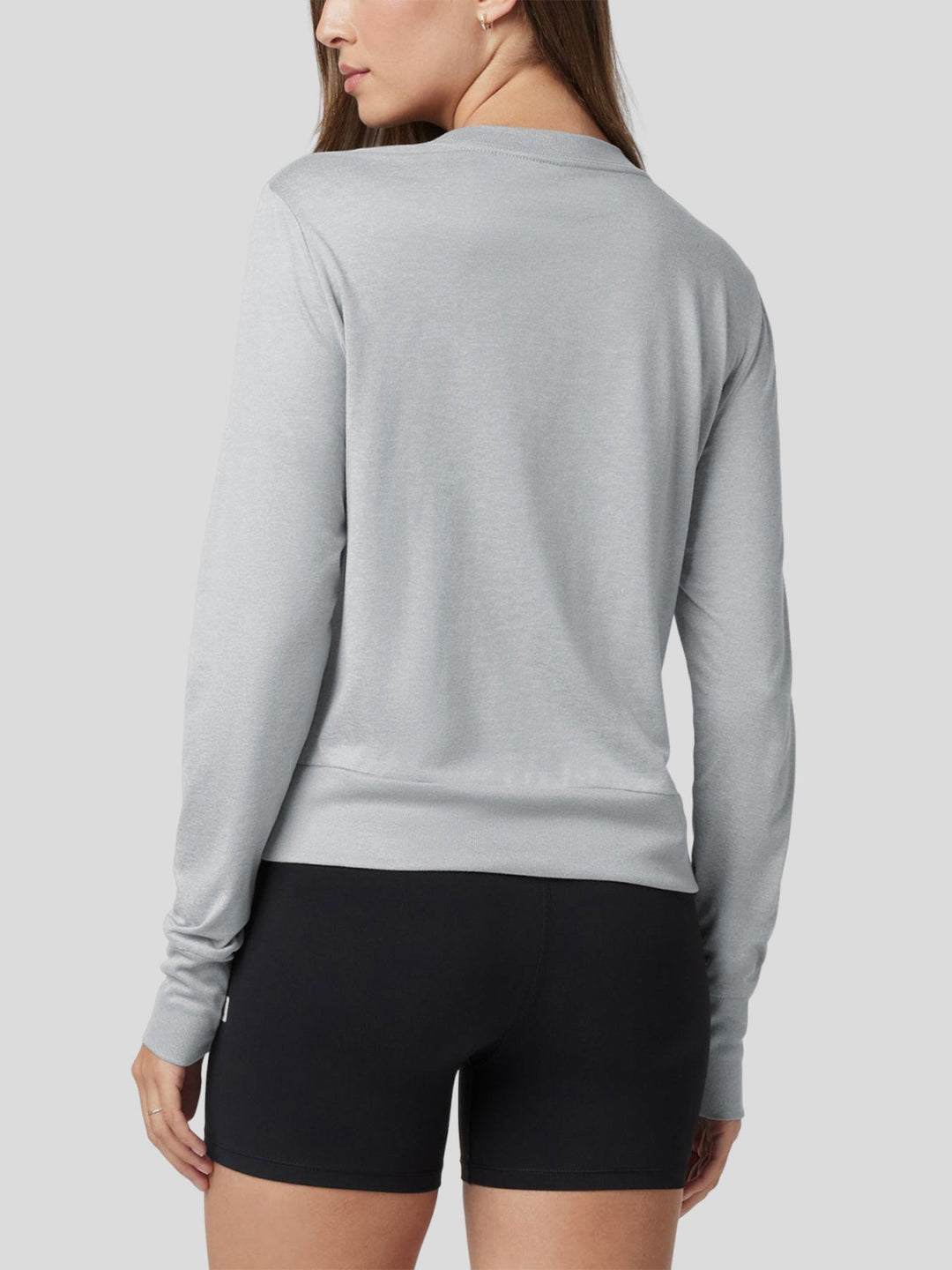 Women Velou Long Sleeve Tee and Wide Leg Pant Set