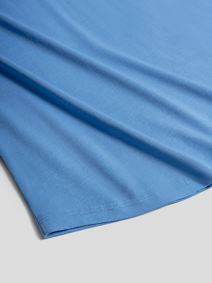 StaySmooth Long Sleeve Curve Hem Tee:Classic Fit