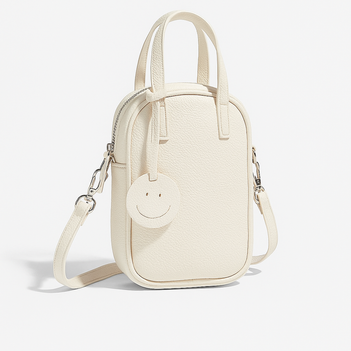 Leather Smile Slim Purse