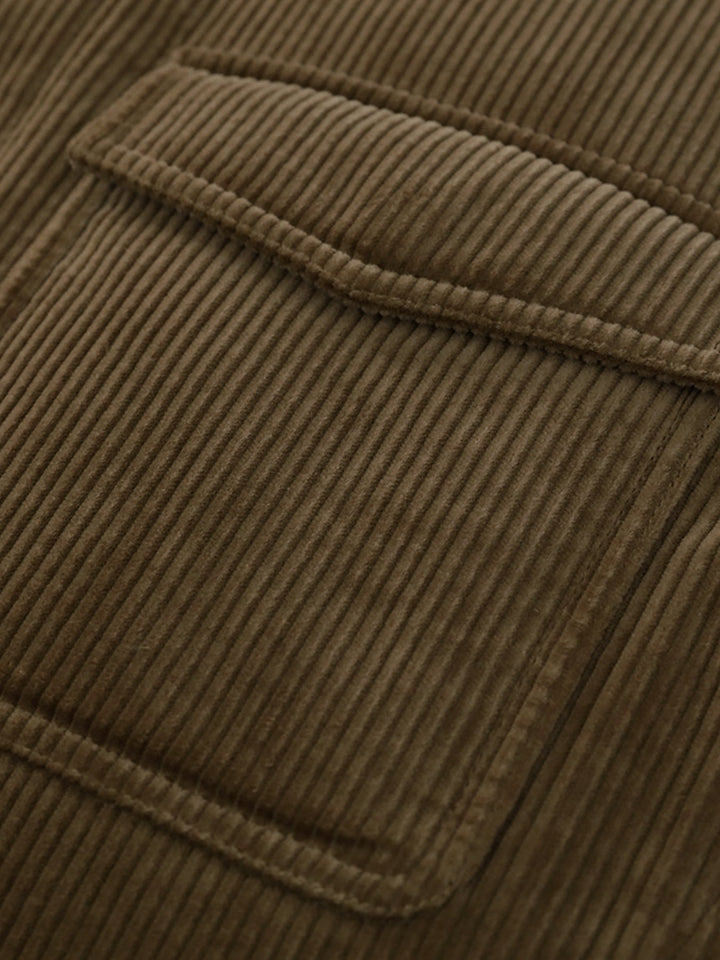 Corduroy Quilted Jacket