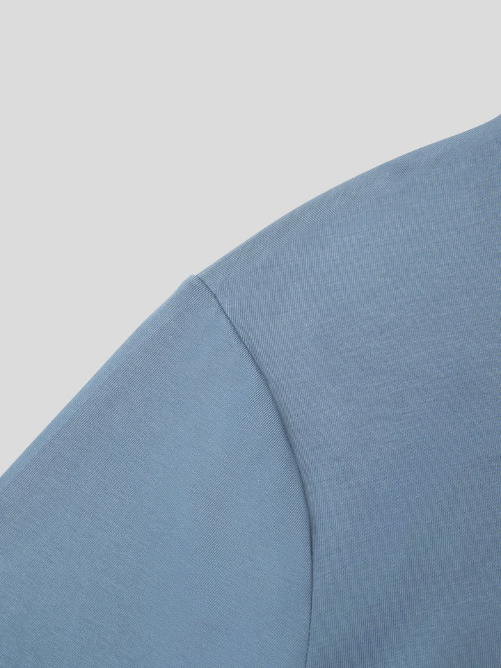 StaySmooth Long Sleeve Curve Hem Tee: Slim Fit