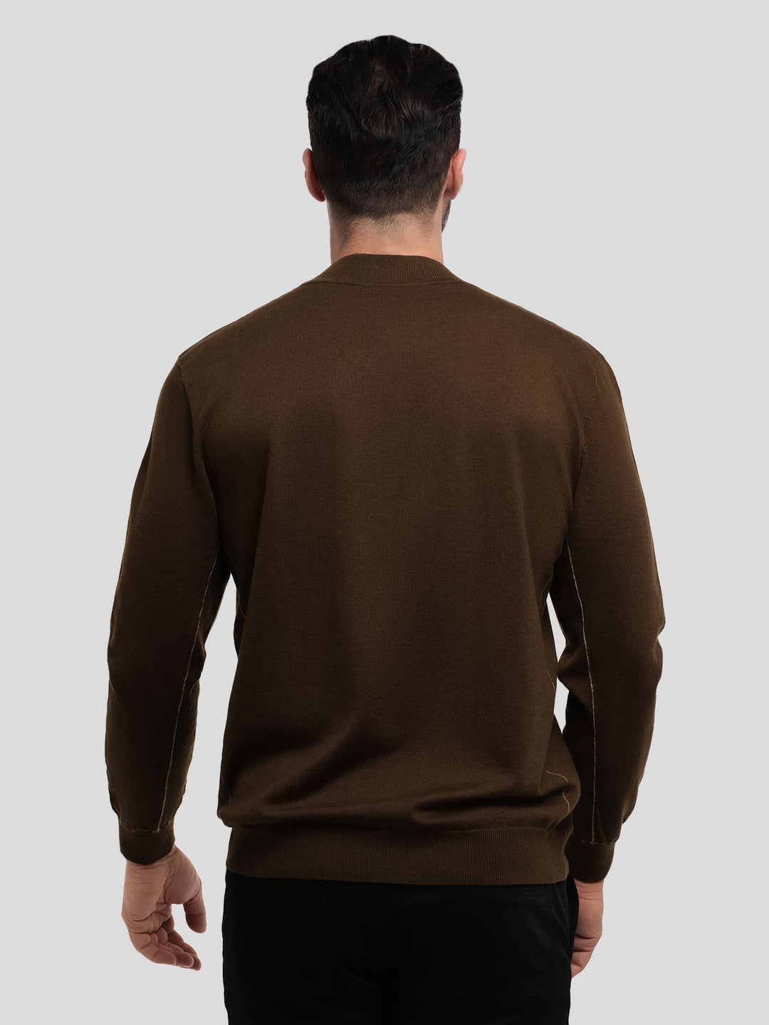 GentleKnit Contrast Stitch Sweater