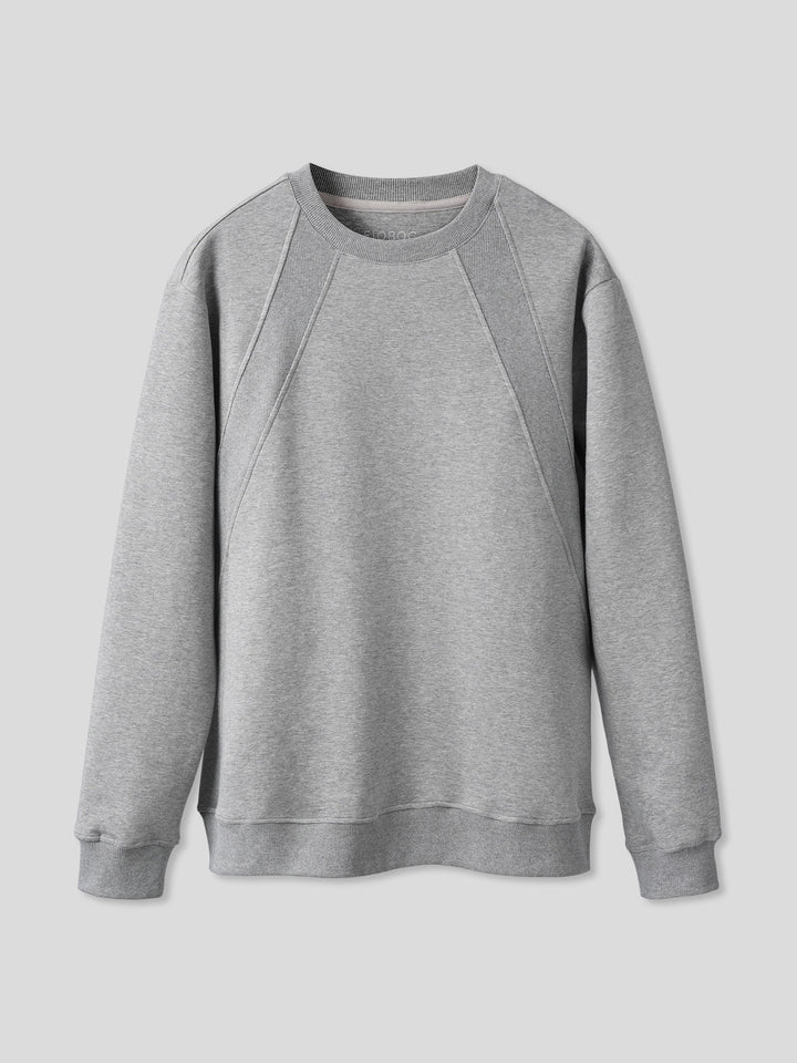 Weekend Performance Sweatshirt And Wide Leg Pants Set