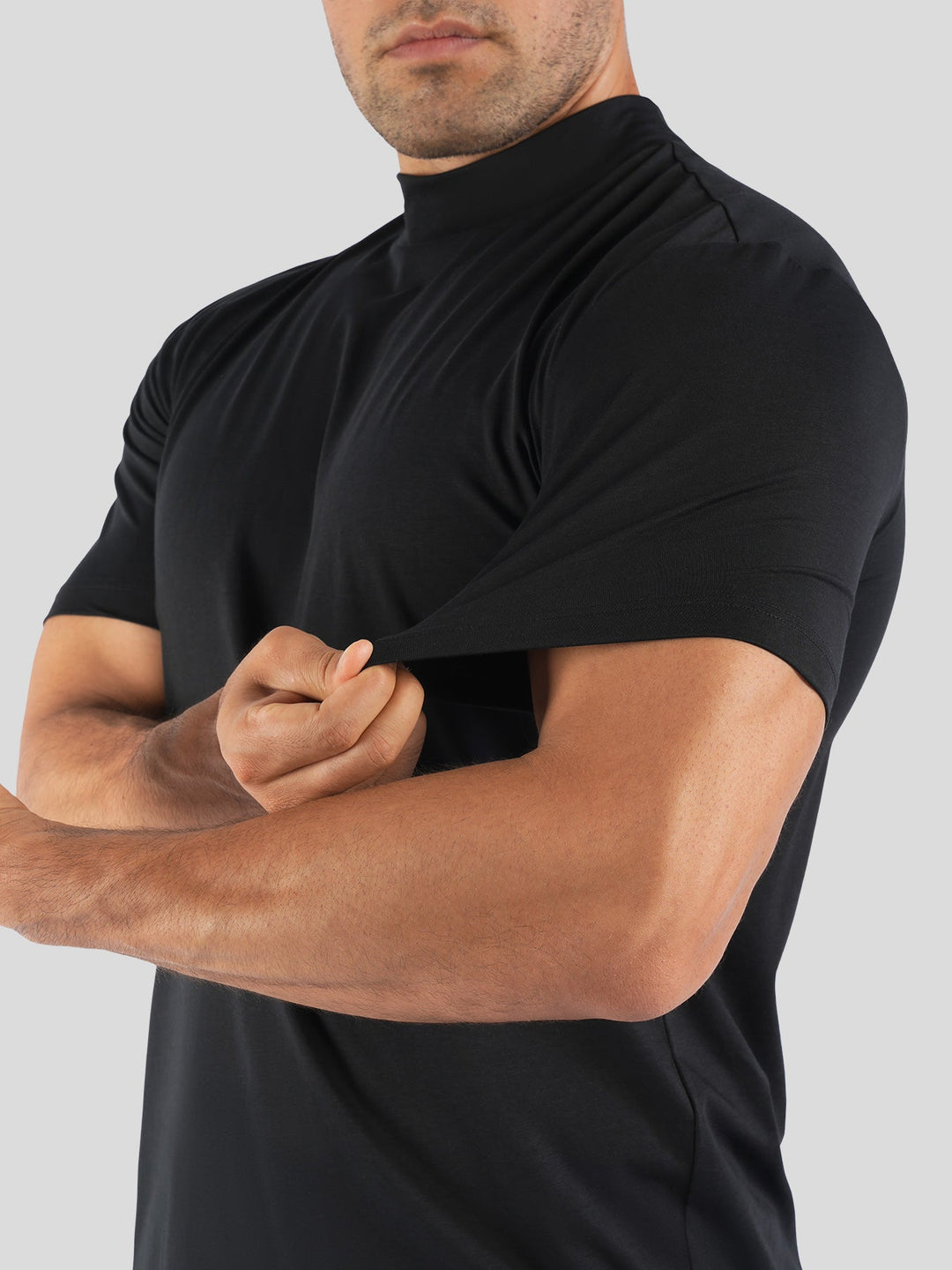 StayCool 2.0 Mock Neck Short Sleeve Tee