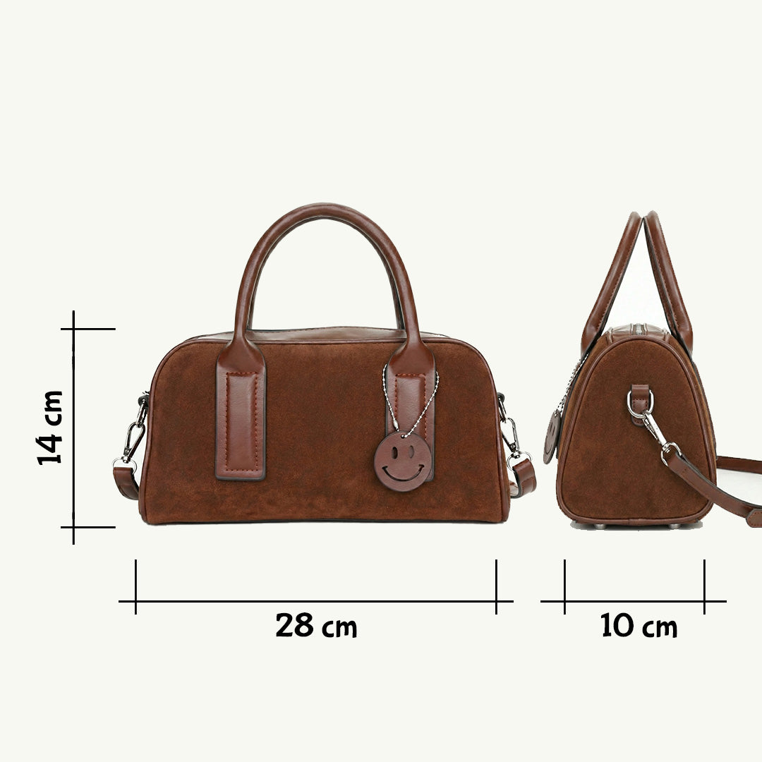 Everyday Suede Smile Bag