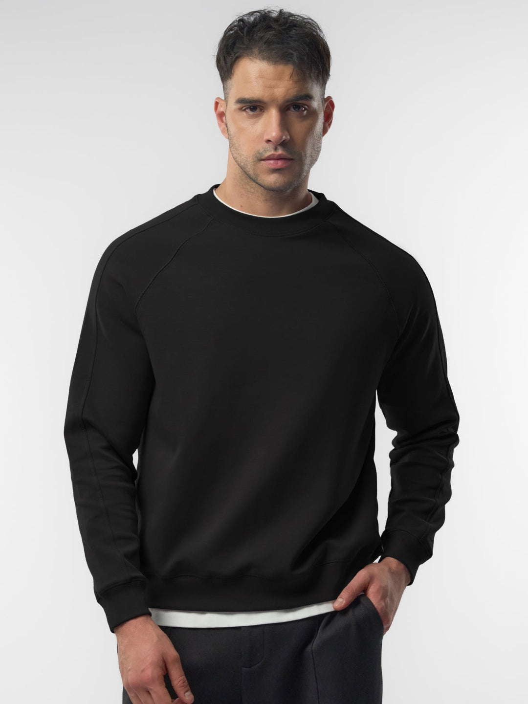 Cozyspacer Essential Sweatshirt And Wide Leg Pants Set