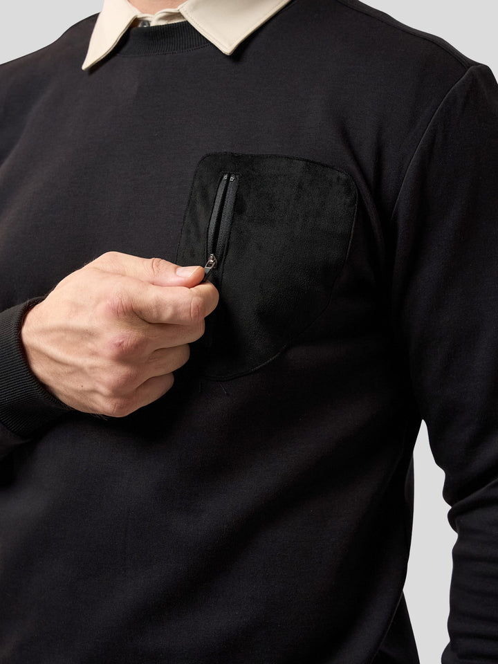 CozySpacer Utility Pocket Sweatshirt