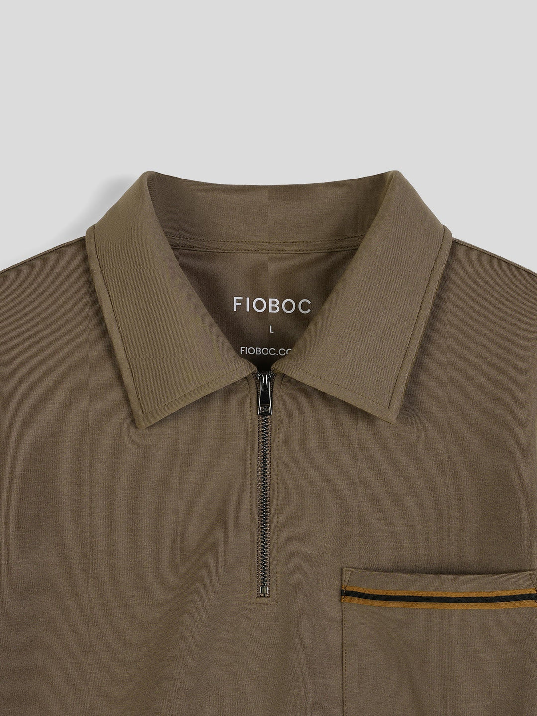 Modal Blend Half Zip Polo