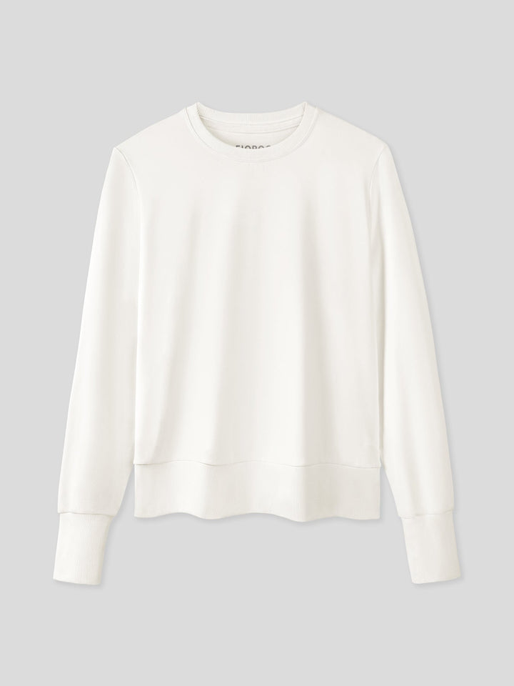 Women Velou Long Sleeve Tee and Wide Leg Pant Set