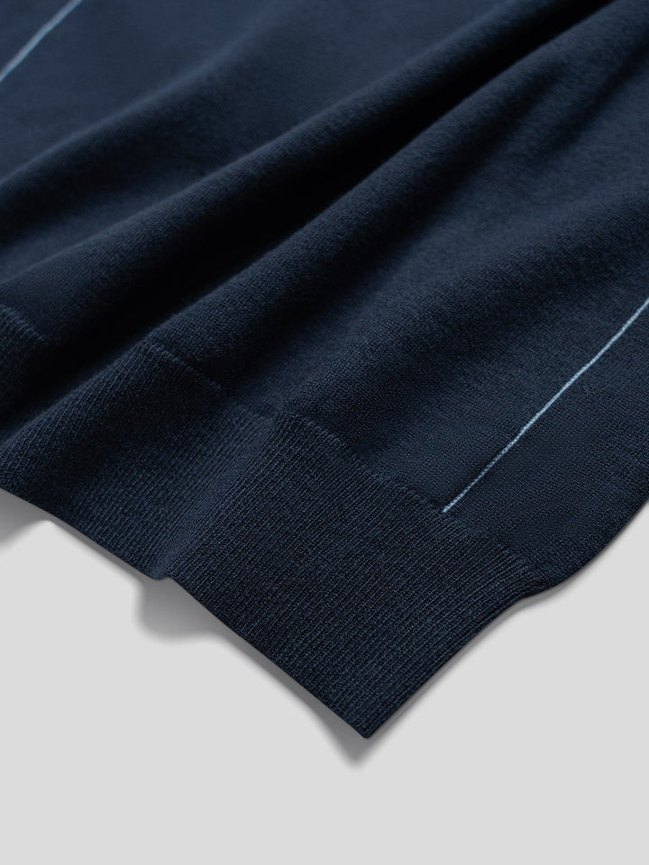GentleKnit Contrast Stitch Sweater