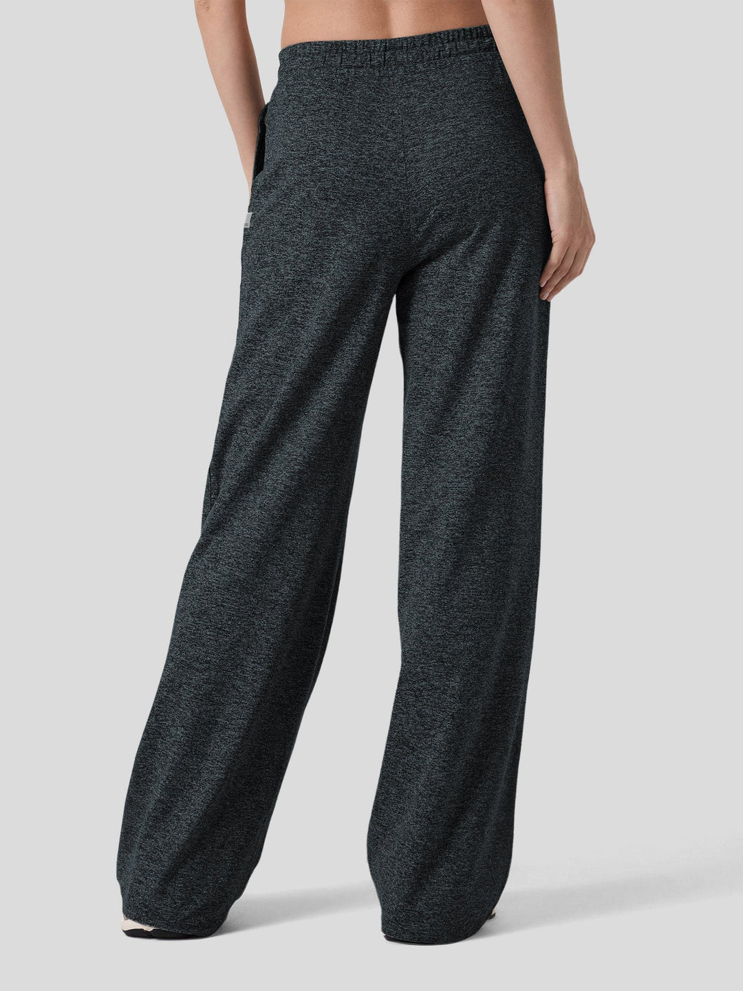 Women Velou Long Sleeve Tee and Wide Leg Pant Set